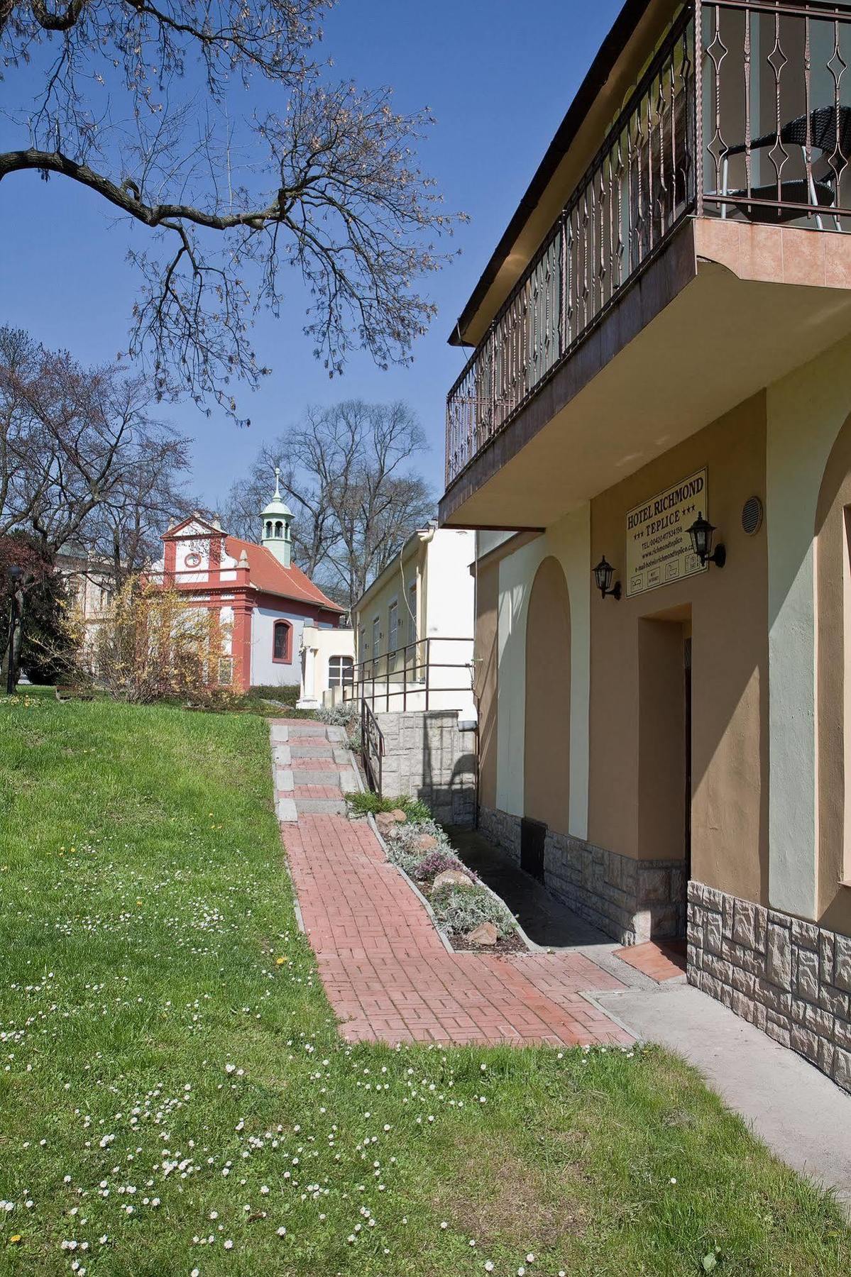 Hotel Richmond Teplice Exterior foto